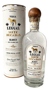 Tequila 7 Leguas 7 Décadas 100% Agave - 700ml  AGAVES CRIOLLOS Fashion