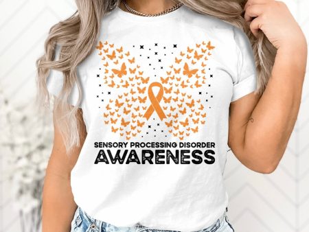 Adult SPD Awareness Tee For Cheap