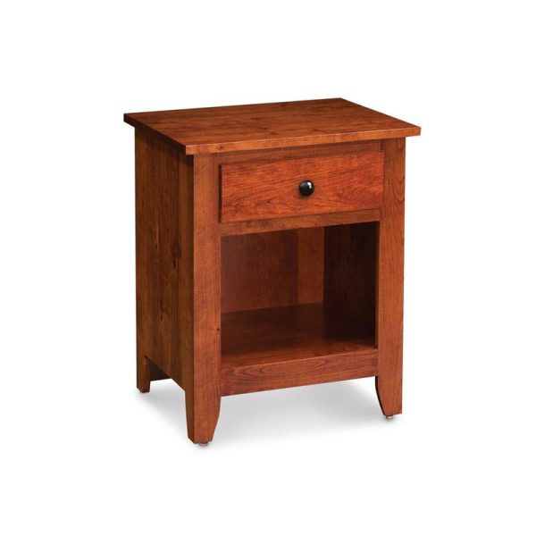 Shenandoah Nightstand with 1 Drawer - Character Cherry For Sale