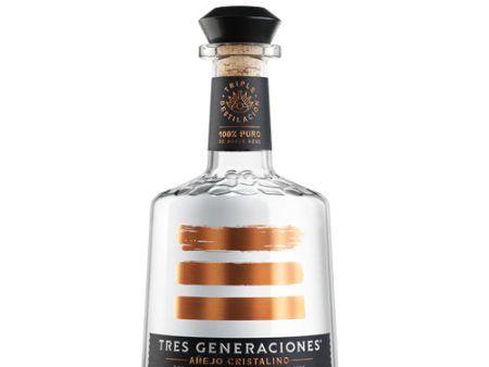 TEQUILA TRES GENERACIONES CRISTALINO 750 ML For Sale