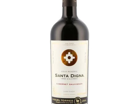 VINO TINTO SANTA DIGNA RESERVA CABERNET SAUVIGNON 750 ML Online Hot Sale