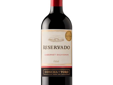 VINO TINTO CONCHA Y TORO RESERVADO CABERNET SAUVIGNON 750 ML For Discount