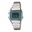 Reloj Casio Vintage LA680WA-2BDF Plateado Pantalla Negativa Online Hot Sale