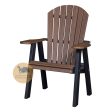 Outdoor Poly Lumber Adirondack Stationary Chair For Discount