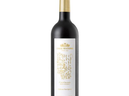 VINO TINTO CASA MADERO GRAN RVA CABERNET S. 750 ML For Discount