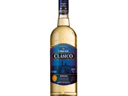 TEQUILA CAMPO AZUL CLASICO REPOSADO 750 ML Online now