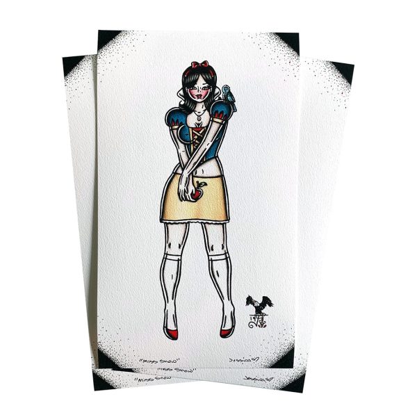 Miss Snow Print For Cheap