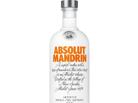 VODKA ABSOLUT MANDARINE 750 ML For Discount