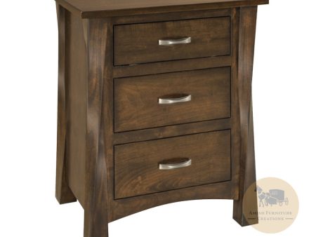 Lake Tahoe 3 Drawer Nightstand Online Sale