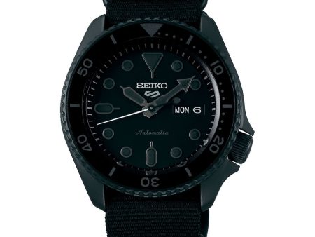 Reloj Seiko 5 Análogo Automático SRPD79K1 Negro NATO 42.5 mm Cheap