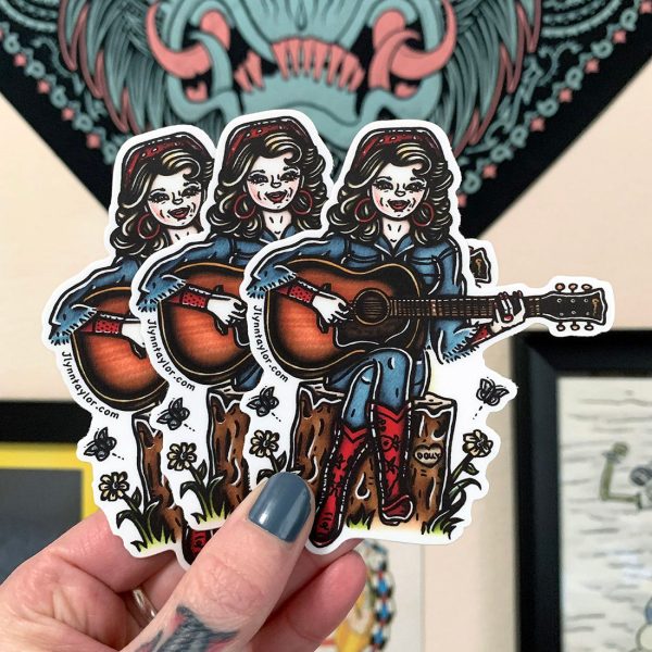 Dolly Sticker For Sale