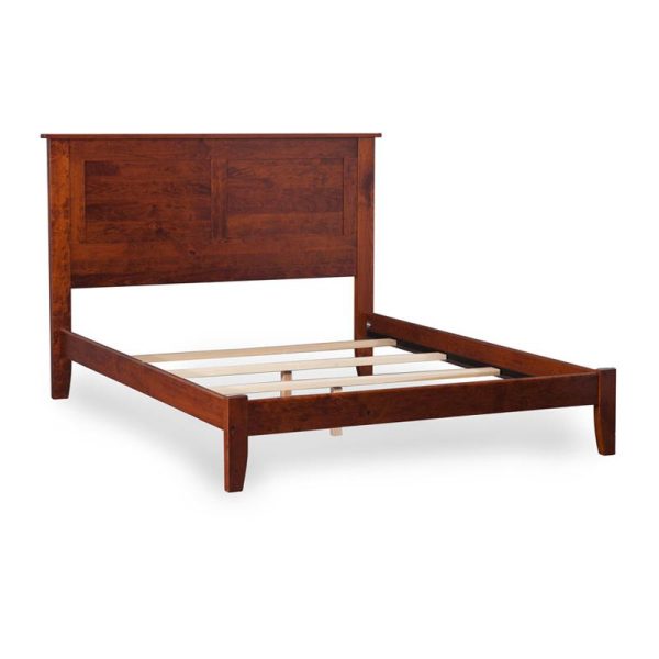 Shenandoah Bed with Panel Headboard and Wood Frame - Twin size - Character Cherry Hot on Sale