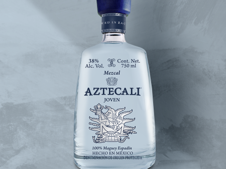 Mezcal Aztecali JOVEN 100% Agave Espadín - 750ml Hot on Sale