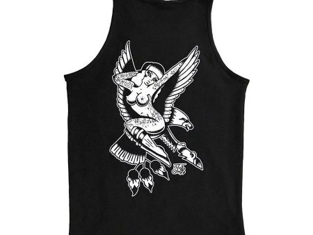 Eagle Pinup Mens Tank Hot on Sale