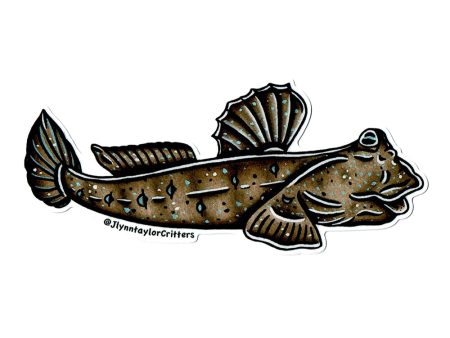 Blue-spotted Mudskipper Sticker Online Sale