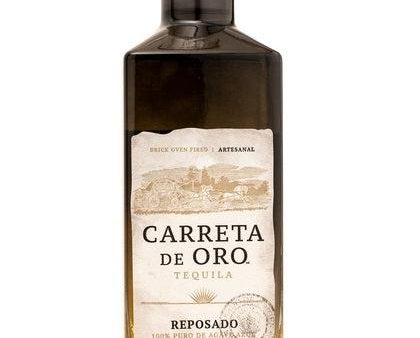 Tequila CARRETA DE ORO Reposado 40 100% Agave - 750ml Online now