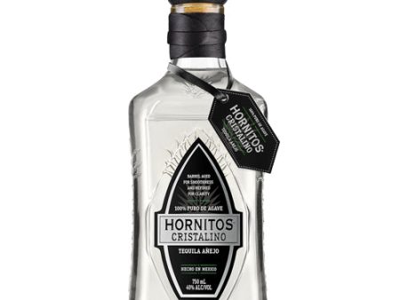 TEQUILA HORNITOS CRISTALINO 750 ML For Sale