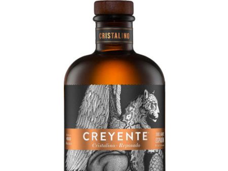 MEZCAL CREYENTE CRISTALINO REPOSADO ESPADIN 750 ML For Cheap