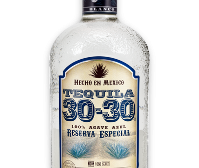 Tequila 30-30 Blanco 100% Agave - 1000ml Online Sale