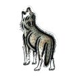 Gray Wolf Sticker on Sale