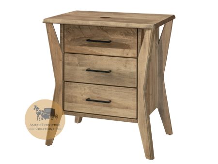 Winston 3 Drawer Nightstand For Cheap