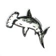 Scalloped Hammerhead Shark Sticker Discount