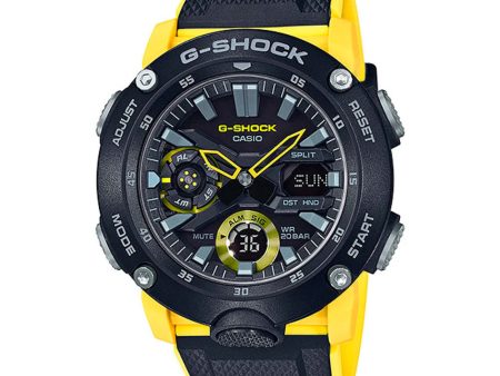 Reloj Casio G-Shock GA-2000-1A9DR Carbon Core Amarillo Sale