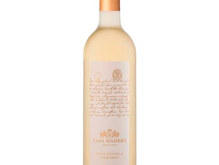 VINO BLANCO CASA MADERO GRAN RVA CHARDONNAY 750 ML on Sale