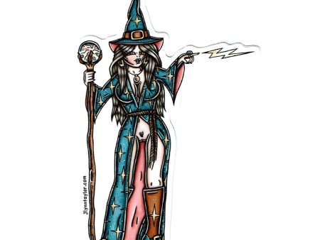 Naughty Wizard Sticker Hot on Sale