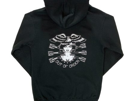 Out Of Order Zip-Up Hoodie For Discount