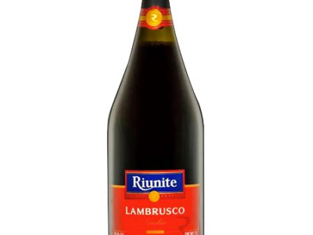 VINO TINTO RIUNITE LAMBRUSCO 1500 ML Hot on Sale