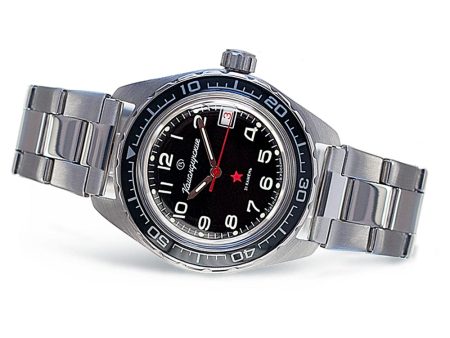 Vostok Komandirskie 020706 Automático Made in Russia 42mm [EXCLUSIVO] Fashion