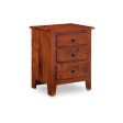 Shenandoah Nightstand with 3 Drawers - Character Cherry For Discount