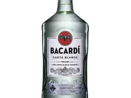 RON BACARDI BLANCO 1750 ML Online now