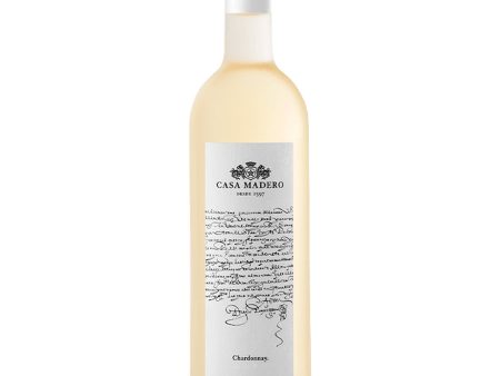 VINO BLANCO CASA MADERO CHARDONNAY 750 ML For Sale