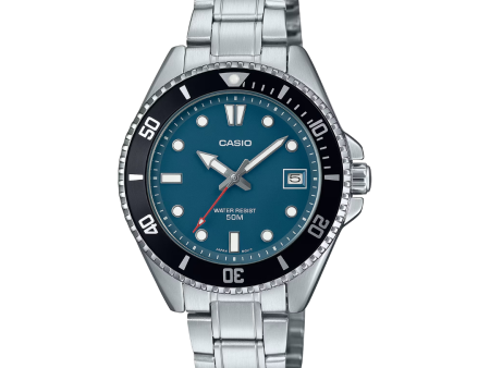 Reloj Casio Mini Marlin Duro MDV-10D-2A1 Azul on Sale