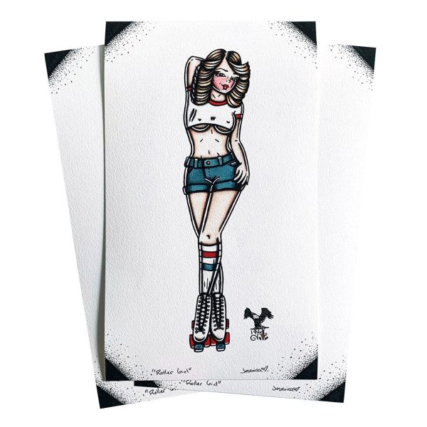 Roller Girl Print Online