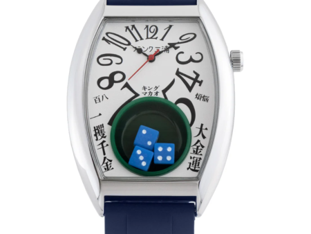 Reloj Análogo Frank Miura FM12-SVWHBL Life s a Gamble JDM on Sale