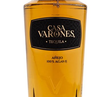 Tequila CASA VARONES Añejo 100% Agave - 750ml For Sale