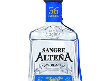 Tequila Sangre Alteña Extra Añejo Cristalino 100% Agave - 750ml Cheap