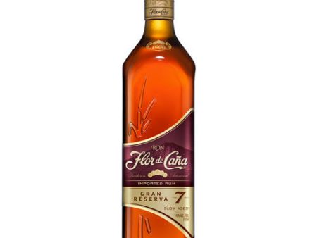 RON FLOR DE CAÑA GRAN RESERVA 7 AÑOS 750 ML Fashion