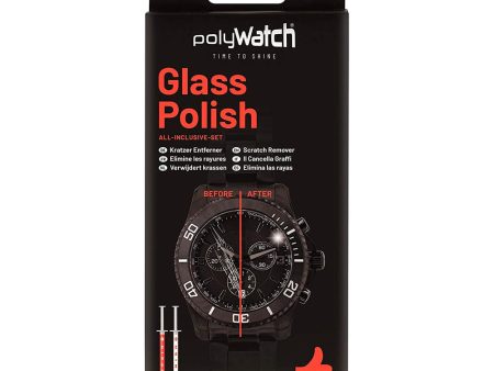 Polywatch Polish Glass - ¡Limpia rayas en cristal mineral! For Discount