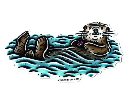 Sea Otter Sticker Online Sale