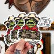 Bandit Frog Sticker Supply