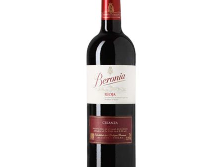 VINO TINTO BERONIA CRIANZA 750 ML Online Sale