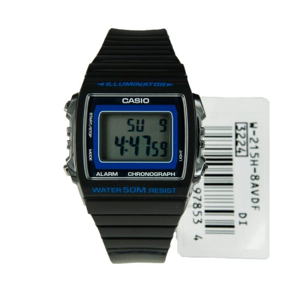 Reloj Casio Vintage W-215H-8AVDF Negro   Azul Online now