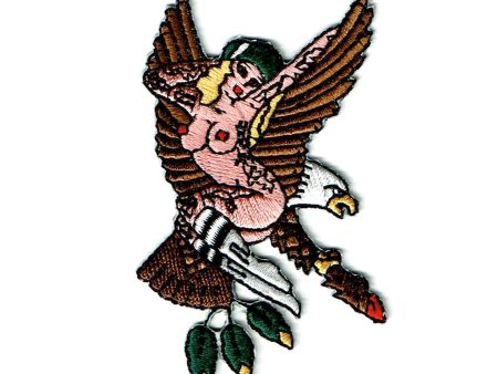 Eagle Pinup Patch For Discount