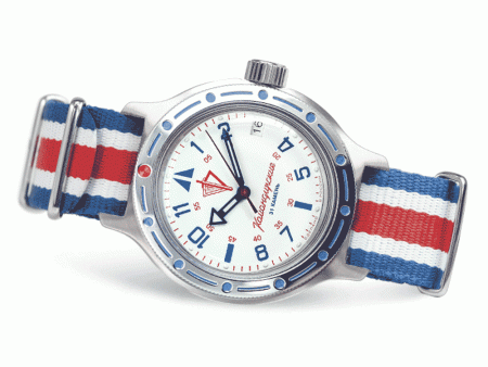 Vostok Amphibia 72048B Automático Made in Russia 40mm [EXCLUSIVO] Fashion