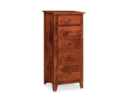 Shenandoah 5 Drawer Lingerie Chest - Character Cherry For Cheap