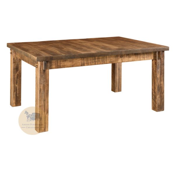 Houston Leg Table - Rough Sawn Online Sale